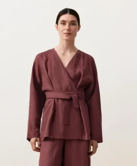 Kimono košile iz 100 % lnu Kimono košile iz 100 % lnu