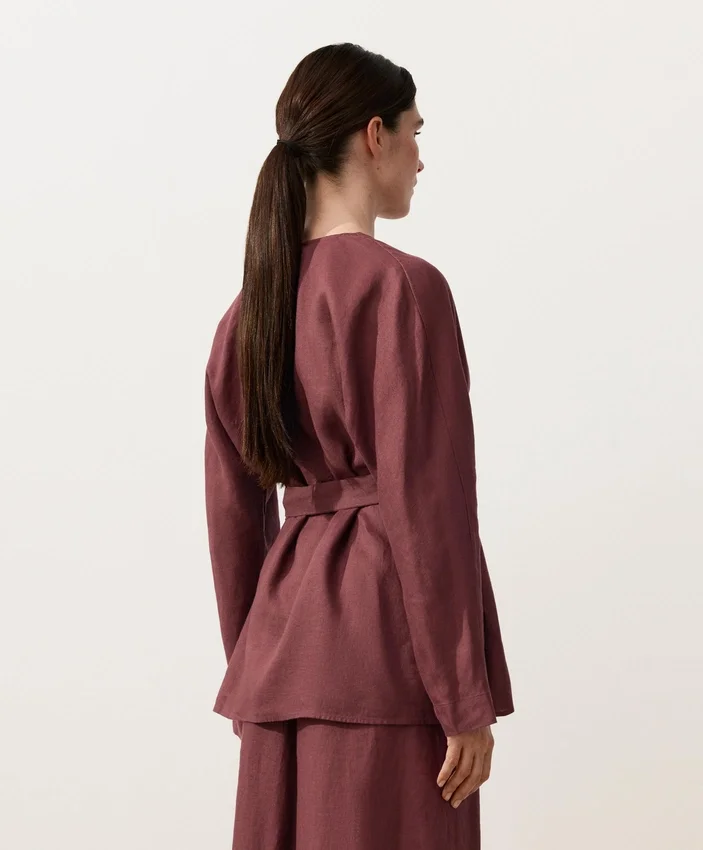 Kimono košile iz 100 % lnu Kimono košile iz 100 % lnu