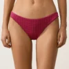 Klasické bikiny s geometrickým žakárovým vzorem v podobě kalhotek Klasické bikiny s geometrickým žakárovým vzorem v podobě kalhotek