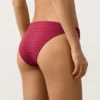 Klasické bikiny s geometrickým žakárovým vzorem v podobě kalhotek Klasické bikiny s geometrickým žakárovým vzorem v podobě kalhotek