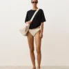 Klasické bikiny s háčkovaným vzorem a bublinkovou texturou Klasické bikiny s háčkovaným vzorem a bublinkovou texturou