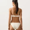 Klasické bikiny s háčkovaným vzorem a bublinkovou texturou Klasické bikiny s háčkovaným vzorem a bublinkovou texturou