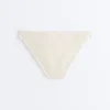 Klasické bikiny s háčkovaným vzorem a bublinkovou texturou Klasické bikiny s háčkovaným vzorem a bublinkovou texturou