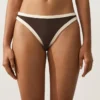 Klasické bikiny s kontrastním lemováním Klasické bikiny s kontrastním lemováním