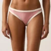 Klasické bikiny s kontrastním lemováním Klasické bikiny s kontrastním lemováním