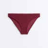 Klasické bikiny s mini kostkovaným žakárovým vzorem v podobě kalhotek Klasické bikiny s mini kostkovaným žakárovým vzorem v podobě kalhotek