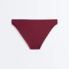 Klasické bikiny s mini kostkovaným žakárovým vzorem v podobě kalhotek Klasické bikiny s mini kostkovaným žakárovým vzorem v podobě kalhotek