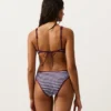 Klasické bikiny s texturovanými pruhy v podobě kalhotek Klasické bikiny s texturovanými pruhy v podobě kalhotek