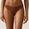 Klasické bikiny s vrásčeným vzorem Klasické bikiny s vrásčeným vzorem