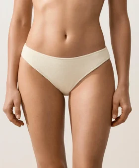 Klasické bikiny s vrásčeným vzorem