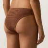 Klasické bikiny s vrásčeným vzorem Klasické bikiny s vrásčeným vzorem