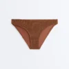 Klasické bikiny s vrásčeným vzorem Klasické bikiny s vrásčeným vzorem