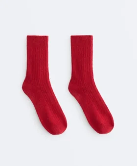 Klasické ponožky 15 % kašmíru, 10 % vlny