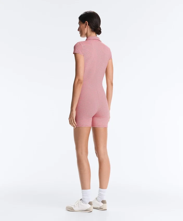 Krátké overaly Comfortlux s pruhy Krátké overaly Comfortlux s pruhy