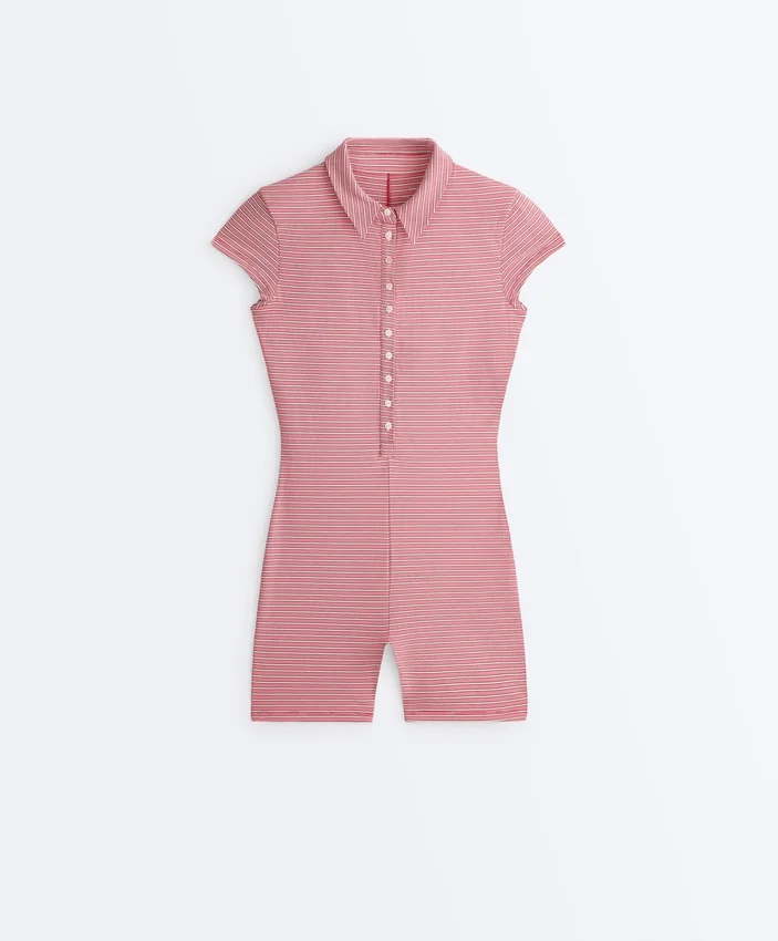 Krátké overaly Comfortlux s pruhy Krátké overaly Comfortlux s pruhy