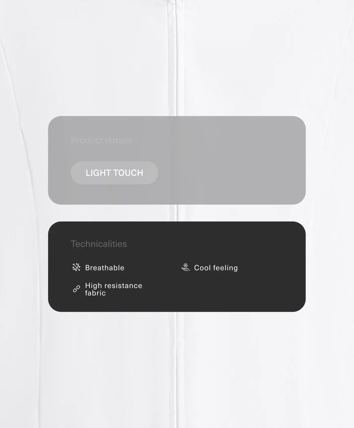 Krátká technická bunda Light Touch Krátká technická bunda Light Touch