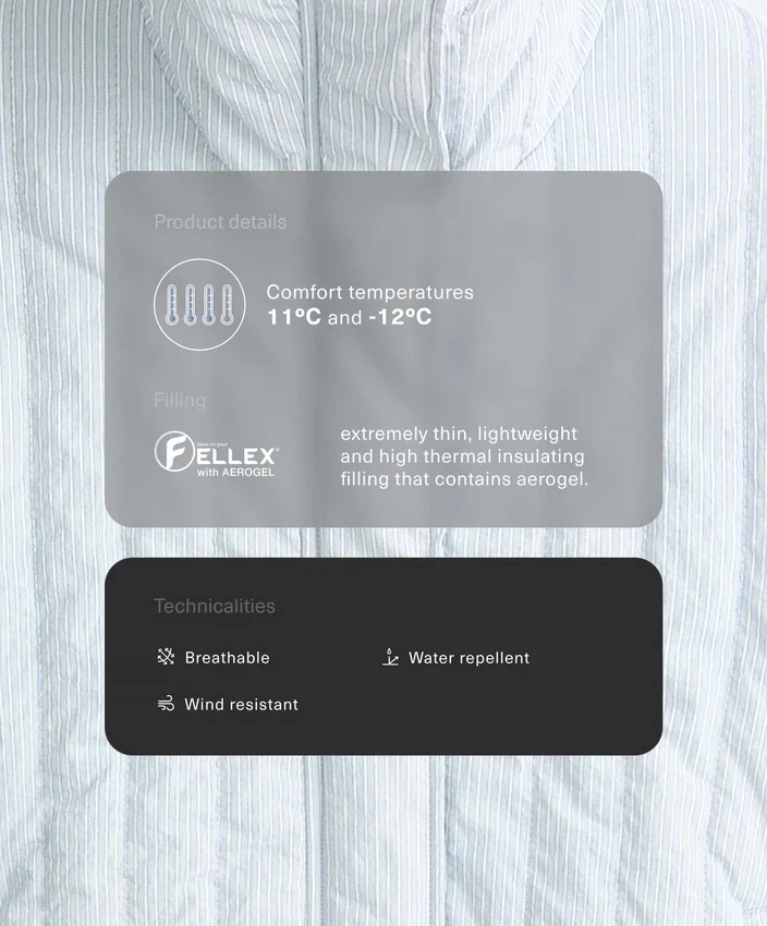 Krátká zateplená bunda Fellex® Aerogel Krátká zateplená bunda Fellex® Aerogel