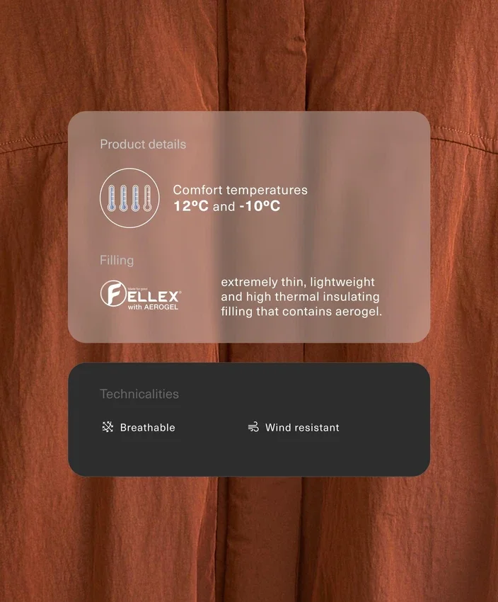 Krátká zateplená bunda Fellex® Aerogel Krátká zateplená bunda Fellex® Aerogel