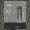 Legíny Evermove s leopardím potiskem, vysokým pasem a délkou po kotníky Legíny Evermove s leopardím potiskem, vysokým pasem a délkou po kotníky