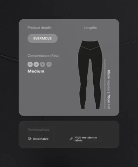 Legíny Evermove s vysokým pasem a délkou ke kotníkům Legíny Evermove s vysokým pasem a délkou ke kotníkům