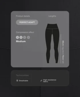 Legíny Perfect-Adapt s vysokým pasem a délkou ke kotníkům Legíny Perfect-Adapt s vysokým pasem a délkou ke kotníkům