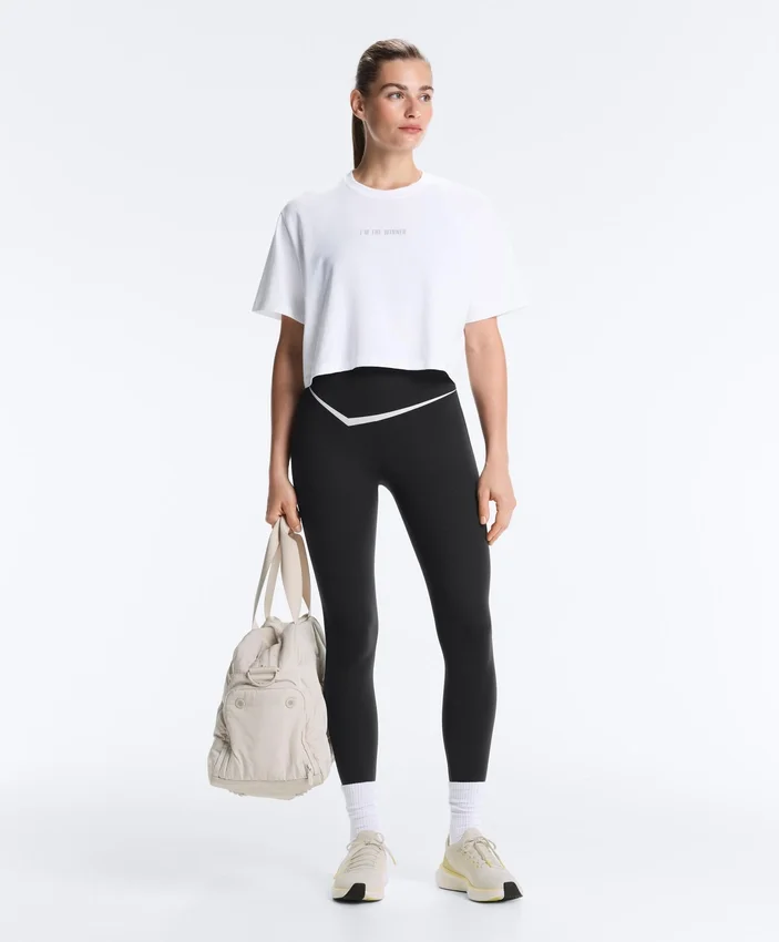 Legíny Perfect-Adapt s vysokým pasem a délkou ke kotníkům s kontrastními detaily Legíny Perfect-Adapt s vysokým pasem a délkou ke kotníkům s kontrastními detaily