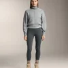 Legíny s extra vysokým pasem, bezešvé, extra teplé, s žebrováním, délka ke kotníkům 70 cm Legíny s extra vysokým pasem, bezešvé, extra teplé, s žebrováním, délka ke kotníkům 70 cm