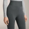 Legíny s extra vysokým pasem, bezešvé, extra teplé, s žebrováním, délka ke kotníkům 70 cm Legíny s extra vysokým pasem, bezešvé, extra teplé, s žebrováním, délka ke kotníkům 70 cm