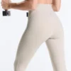 Legíny s vysokým pasem, Compressive Core Control, reflexní, po kotníky