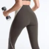 Legíny s vysokým pasem, Compressive Core Control, reflexní, po kotníky
