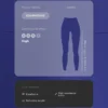 Legíny s vysokým pasem, Compressive, reflexní, po kotníky Legíny s vysokým pasem, Compressive, reflexní, po kotníky