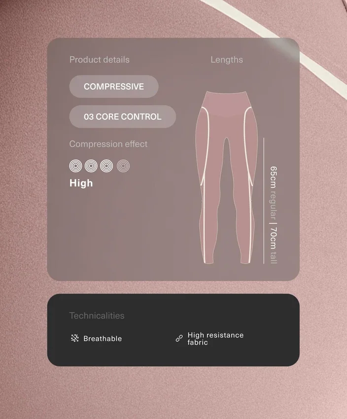 Legíny s vysokým pasem, Compressive, s tvarováním postavy, délka ke kotníkům, s kontrastními detaily Legíny s vysokým pasem, Compressive, s tvarováním postavy, délka ke kotníkům, s kontrastními detaily