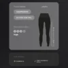 Legíny s vysokým pasem, Compressive, tvarující postavu, délka ke kotníkům Legíny s vysokým pasem, Compressive, tvarující postavu, délka ke kotníkům