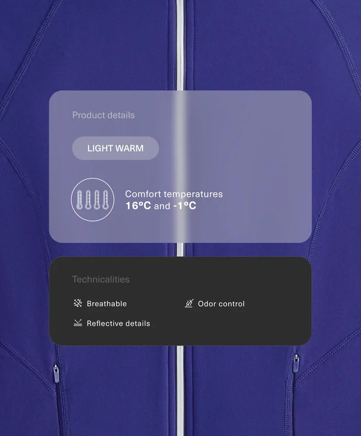Lehká teplá technická bunda Lehká teplá technická bunda