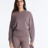 Mikina s asymetrickým výstřihem, nastavitelným pasem a Soft Touch modálem Mikina s asymetrickým výstřihem, nastavitelným pasem a Soft Touch modálem