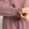Mikina s kapucí a kartáčovaným modálem Mikina s kapucí a kartáčovaným modálem