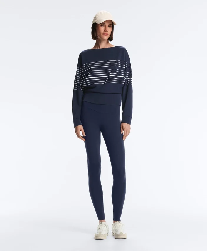 Mikina s námořnickými pruhy a modalem, Soft Touch, příjemná na dotek Mikina s námořnickými pruhy a modalem, Soft Touch, příjemná na dotek