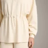 Mikina s polovičním zipem z materiálu Soft Touch modal Mikina s polovičním zipem z materiálu Soft Touch modal