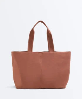 Měkká taška typu shopper se zipem