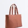 Měkká taška typu shopper se zipem Měkká taška typu shopper se zipem
