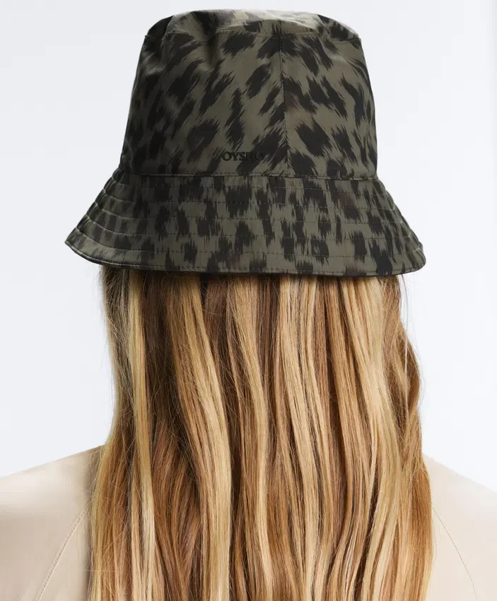 Nepromokavý klobouk s leopardím potiskem 10K Nepromokavý klobouk s leopardím potiskem 10K