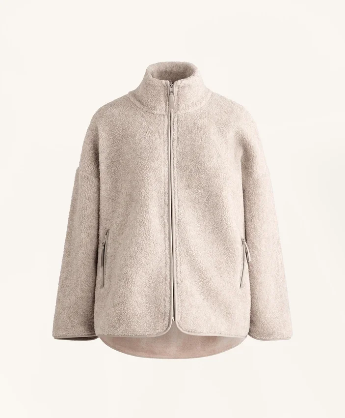 Oversize bundy z umělých kožichů Oversize bundy z umělých kožichů