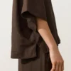 Oversize košile s krátkými rukávy ze 100% lnu Oversize košile s krátkými rukávy ze 100% lnu