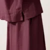 Oversize polokošile s dlouhým rukávem ze 100 % lnu