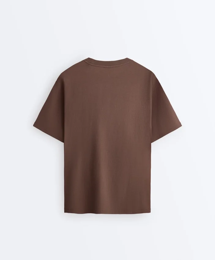 Oversize tričko s krátkým rukávem ze směsi bavlny v kraťasech Oversize tričko s krátkým rukávem ze směsi bavlny v kraťasech