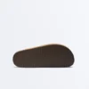 Pantofle z štípané kůže