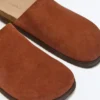 Pantofle z štípané kůže Pantofle z štípané kůže
