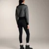 Pletená bundy s pepřovým vzorem Pletená bundy s pepřovým vzorem