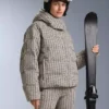 Potiskovaná vycpaná bundy 80 % prachové peří a 20 % peří Minardi Piume Ski 10K Potiskovaná vycpaná bundy 80 % prachové peří a 20 % peří Minardi Piume Ski 10K
