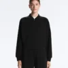 Pruhovaná bomber bundy z Soft Touch modalu Pruhovaná bomber bundy z Soft Touch modalu